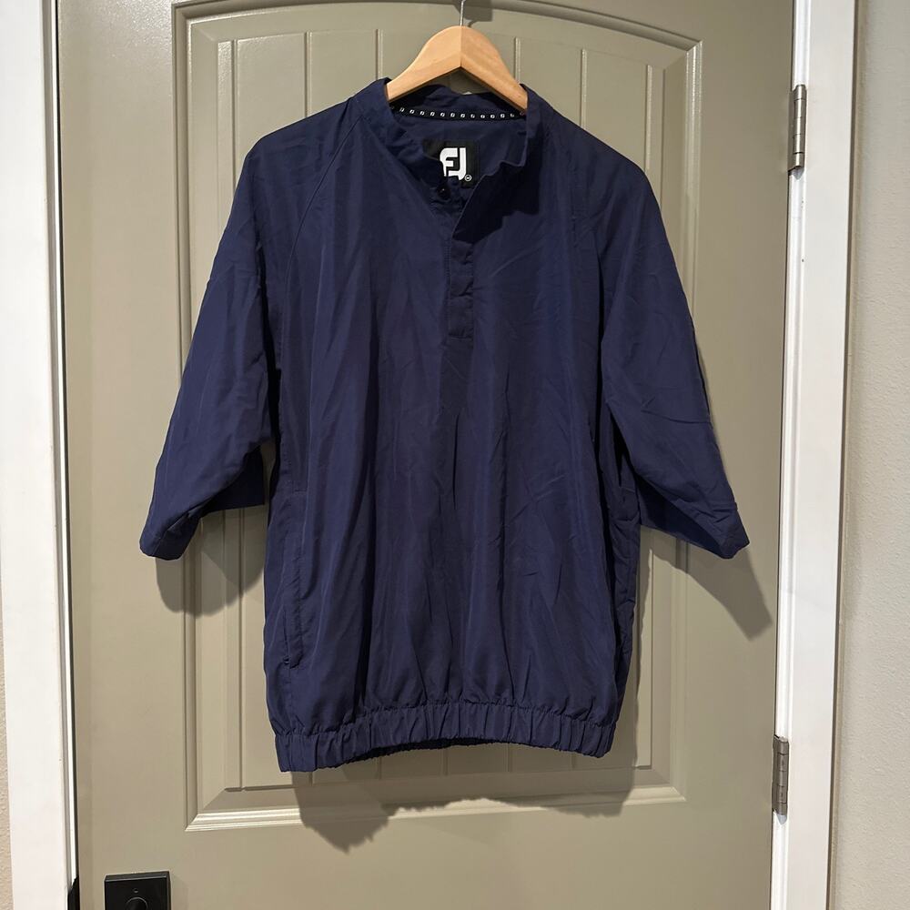 FOOTJOY Motion Windbreaker Golf Pullover sz M